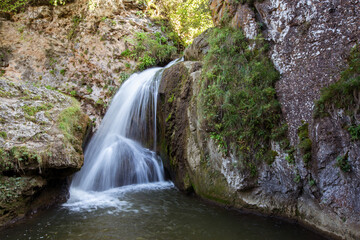 Honey waterfalls - a natural monument in Karachay-Cherkessia