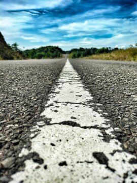 road in the desert