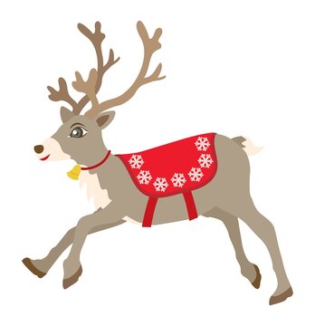 クリスマスのトナカイ