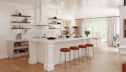 modern kitchen intrior,