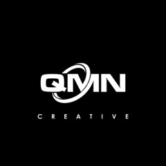 QMN Letter Initial Logo Design Template Vector Illustration