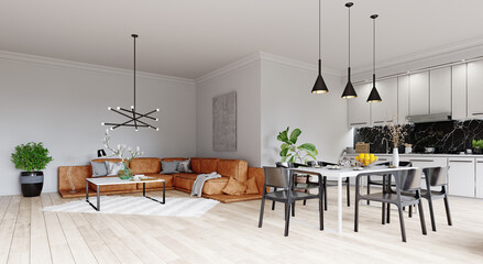 modern living room interior