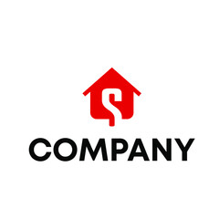 S Home logo design