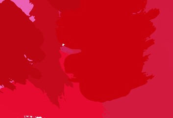 Light Pink, Red vector background with abstract shapes.