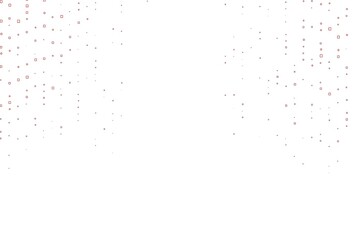 Light Red vector background with rectangles.