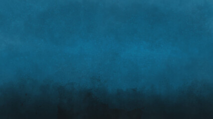 青と黒の水彩背景のテクスチャ素材