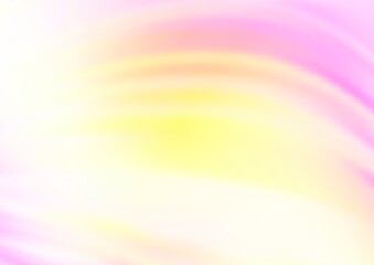 Light Pink, Yellow vector blurred background.