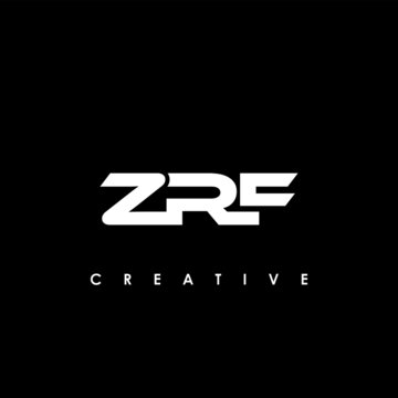 ZRF Letter Initial Logo Design Template Vector Illustration