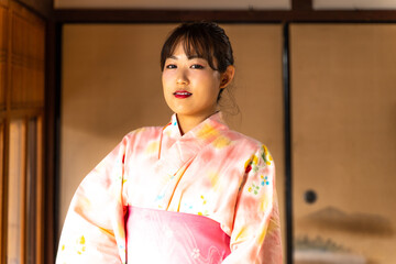 浴衣の女性