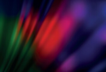 Dark Green, Red vector colorful abstract background.