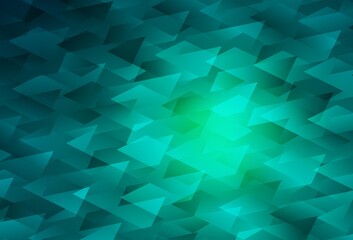 Light Green vector background with rectangles.