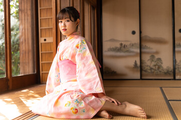 浴衣の女性
