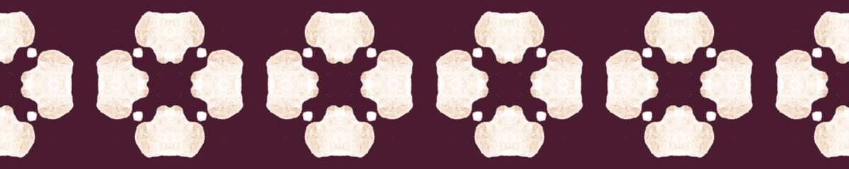 Monochrome Seamless Contemporary Art. Repeatable