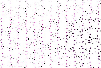 Light Pink, Blue vector backdrop with lines, circles, rhombus.