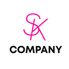 SK logo design