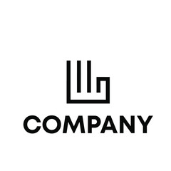 real estate building abstract architecture logo design vector sign