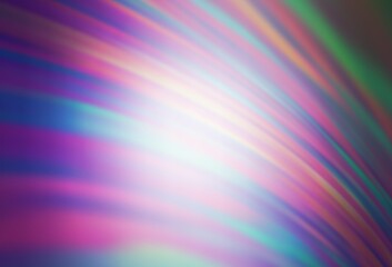 Light Pink, Green vector blurred and colored pattern.