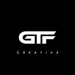 GTF Letter Initial Logo Design Template Vector Illustration