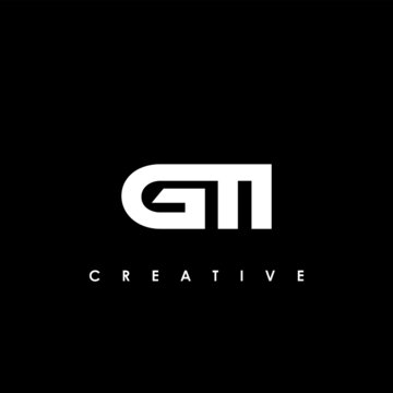 GTI Letter Initial Logo Design Template Vector Illustration