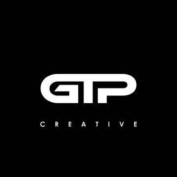 GTP Letter Initial Logo Design Template Vector Illustration