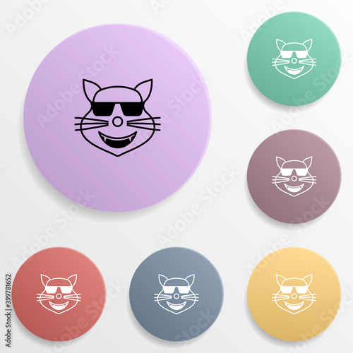 pix Cool Cat Emoji wallsheaven