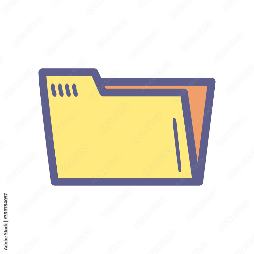 Poster file icon isolated vector design
