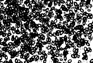 Black and white vector backdrop with dots.