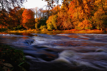 Boyne river in autumn