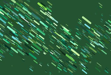 Light Blue, Yellow vector backdrop with long lines.