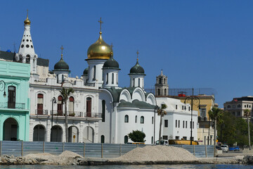 Obraz premium Cuba: Russian Orthodox Church in Havana