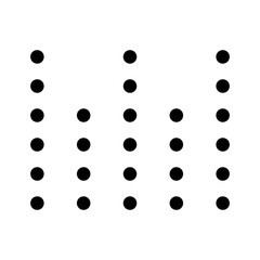 Vector symbol of the sound wave