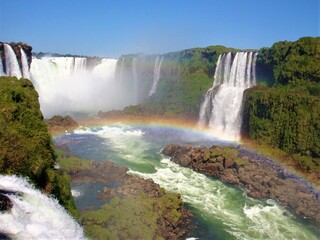 waterfall in park Iguaçu