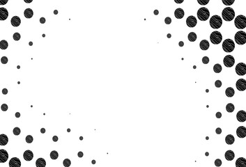 Light silver, gray vector layout with circle shapes.