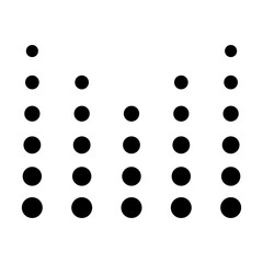 Vector symbol of the sound wave