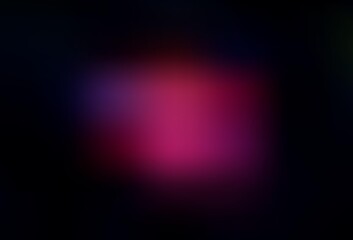 Dark Pink vector abstract blurred background.