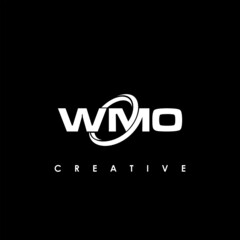 WMO Letter Initial Logo Design Template Vector Illustration