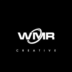 WMR Letter Initial Logo Design Template Vector Illustration