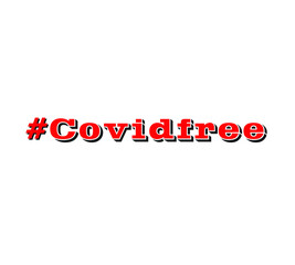Coronavirus free typography