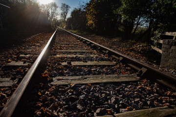 Empty Railway Line