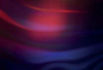 Dark Purple, Pink vector abstract blurred background.