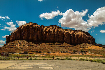 Rock in Monument Valley