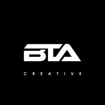 BTA Letter Initial Logo Design Template Vector Illustration