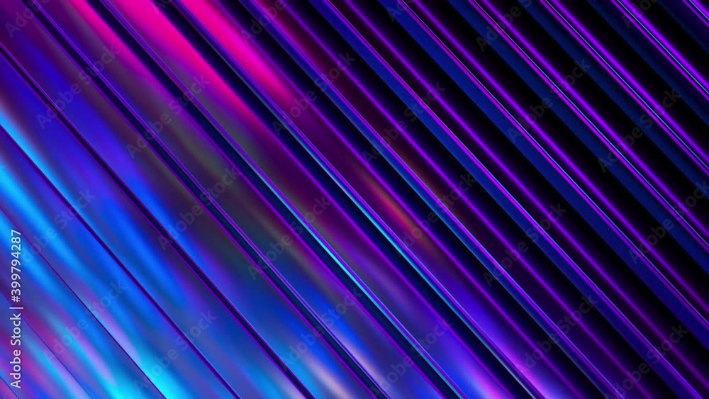 Poster 3d wavy surface. abstract waving background with neon ripples. liquid multicolor pattern, moving sha
