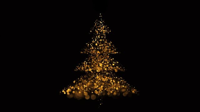 Golden bokeh christmas tree.

Made in 3dsmax using the Arnold renderer which does nice bokeh.