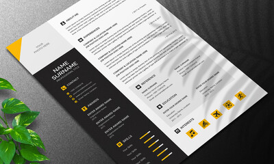 Resume and Cover Letter Layout