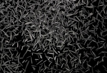 Dark Gray vector texture with colored lines.