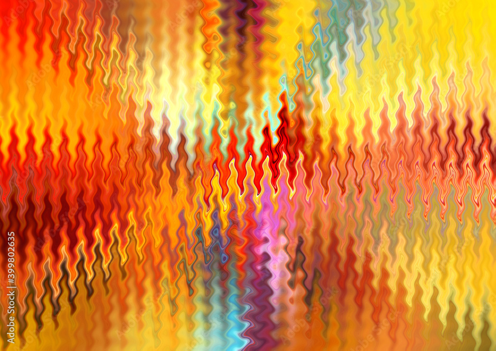 Poster liquid color background design. orange elements with yellow and red colors. dynamic shapes compositi