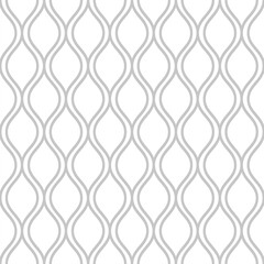 Seamless geometric pattern background. Wavy line. Vector illustration.