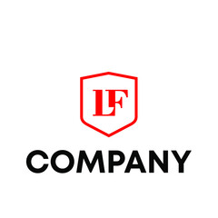 LF Shield logo design