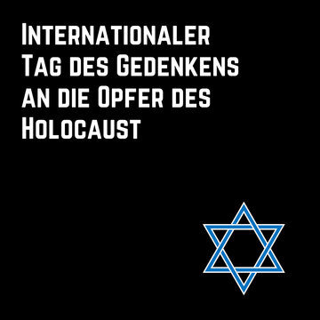 Holocaust Remembrance Day square banner